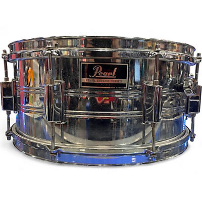 Used Pearl 14in STEEL SNARE STEEL Drum