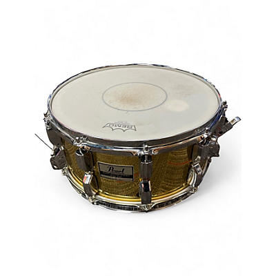Used Pearl 14in SUPER GRIPPER BRASS Drum