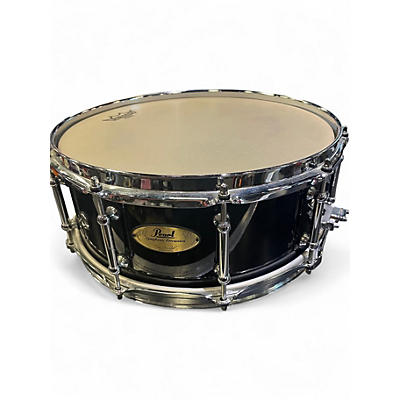Used Pearl 14in SYMPHONIC PERCUSSION SNARE Black Drum