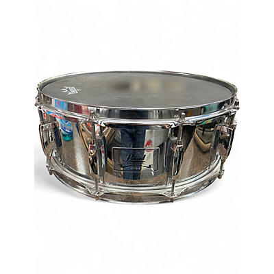 Used Pearl 14in Steel Shell 14X5.5 Chrome Drum