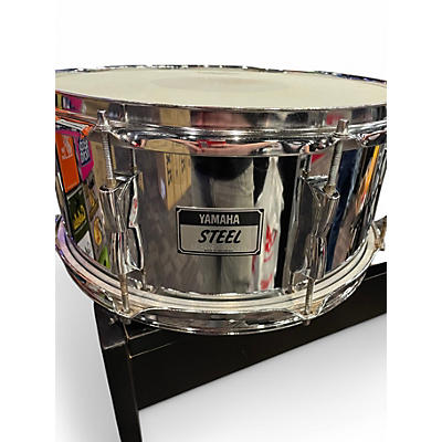 Used Pearl 14in Steel Silver Drum