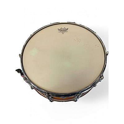 Used Pearl 14in master series symphonic custom orange burst Drum