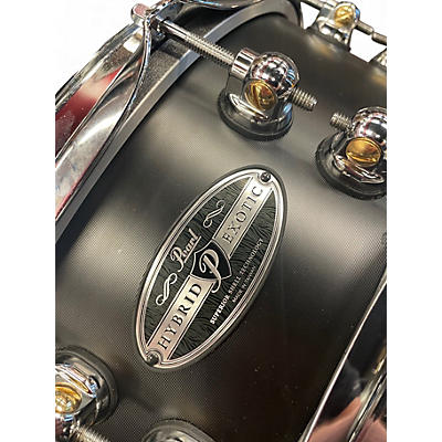 Used Pearl 14in pearl hybrid exotic aluminium black Drum