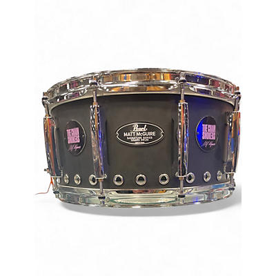 Used Pearl 14in signature series matt mcguire Black Drum