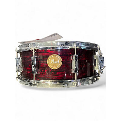 Used Pearl 14in sst limited edition snare strata red Drum