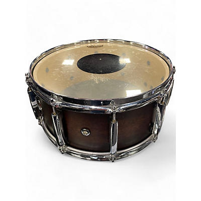 Pearl Used Pearl 15in poplar fiberglass limited edition  satin brown burst Drum