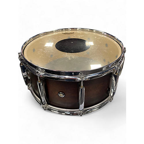 Pearl Used Pearl 15in poplar fiberglass limited edition  satin brown burst Drum satin brown burst 35