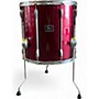Used Pearl 16X16 Export Series Dark Red Drum Dark Red 85