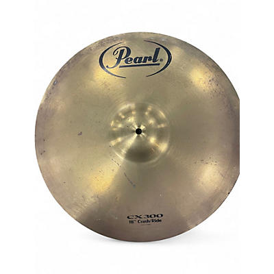 Used Pearl 18in CX300 Crash/Ride Cymbal