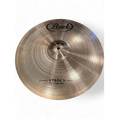 Used Pearl 18in PRO CRASH/RIDE Cymbal