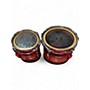 Used Pearl 2 Piece Championship Series Marching Tom Black and Silver Drum Black and Silver 88