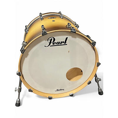 Used Pearl 2 Piece MASTERS MAPLE COMPLETE satin natural burst Acoustic Drum Pack