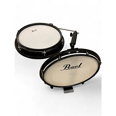 Pearl Used Pearl 2 Piece Rhythm Traveler Compact Black Drum Kit