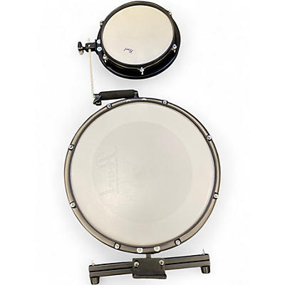 Used Pearl 2 Piece Rhythm Traveler Compact black Drum Kit