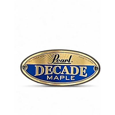 Used Pearl 20x14 Decade Maple Gong Drum Red Burst Drum