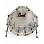 Used Pearl 3 Piece Crystal Beat Ultra Clear Drum Kit Ultra Clear