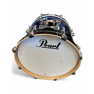 Used Pearl 3 Piece DECADE MAPLE Blue Burst Drum Kit