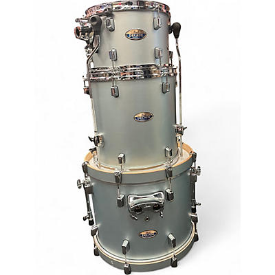 Used Pearl 3 Piece Decade Maple Bop Kit Ice Blue Metallic Drum Kit