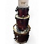 Used Pearl 3 Piece Export EX Red Drum Kit Red
