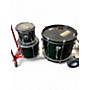 Used Pearl 3 Piece Export Green Drum Kit Green