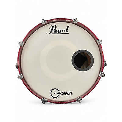 Used Pearl 3 Piece MASTERS MAPLE RESERVE  GRAPE RED SPARKLE Drum Kit