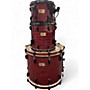 Used Pearl Used Pearl 3 Piece MASTERS MSX RETROSPEC RED ONYX Drum Kit RED ONYX