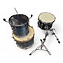 Used Pearl 3 Piece Made In Japan Blue Strata Drum Kit Blue Strata