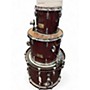 Used Pearl 3 Piece Masters Custom Extra Wine Red Drum Kit Wine Red