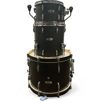 Used Pearl 3 Piece Masters Maple Complete Back Mist Drum Kit