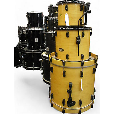 Used Pearl 3 Piece Masterworks Natural Drum Kit