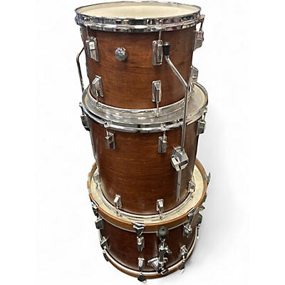 Used Pearl 3 Piece PRESIDENT SERIES Brown Drum Kit