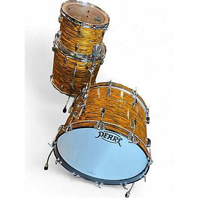 Used Pearl 3 Piece PRESIDENT SUNSET RIPPLE Drum Kit