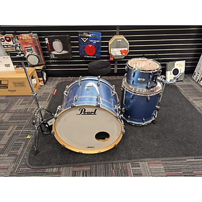 Pearl Used Pearl 3 piece Masters 3 Pc Sky Blue Drum Kit