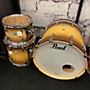 Used Pearl Used Pearl 3 piece Masters Complete Honey Fade Drum Kit honey fade