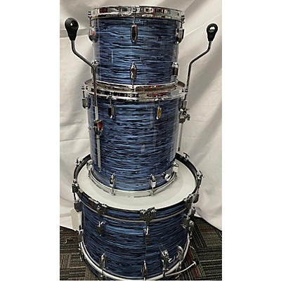 Pearl Used Pearl 3 piece President Series Blue Drum Kit