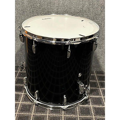 Pearl Used Pearl 3 piece WOOD-FIBERGLASS Black Drum Kit