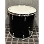 Used Pearl Used Pearl 3 piece WOOD-FIBERGLASS Black Drum Kit Black