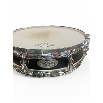 Used Pearl 3.5X13 Piccolo Snare Black Drum