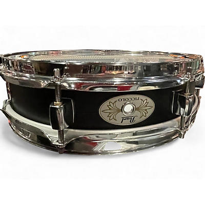Used Pearl 3.5X13 Power Piccolo Snare Flat Black Drum