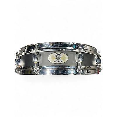 Used Pearl 3.5X13 Power Piccolo Snare Matte Grey Drum