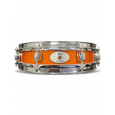 Used Pearl 3X13 Piccolo Amber Drum
