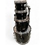 Used Pearl 4 Piece DECADE Black Drum Kit Black