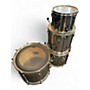 Used Pearl 4 Piece EXPORT SERIES 4PC KIT Silver Drum Kit Silver