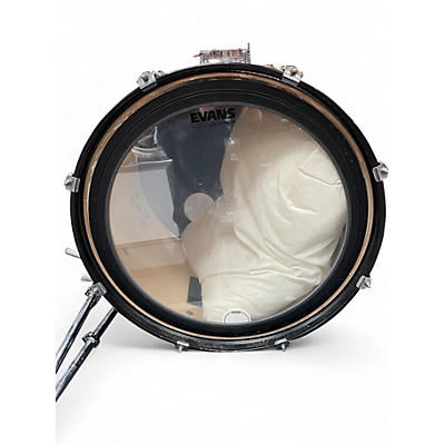 Used Pearl 4 Piece Export Black Drum Kit