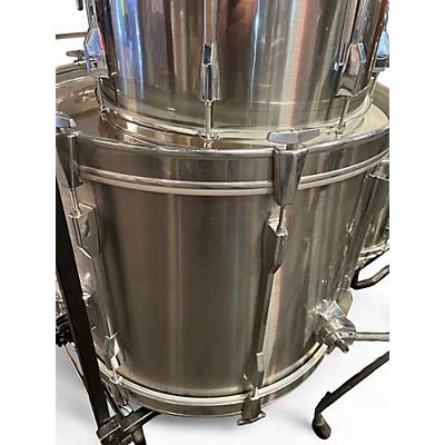 Used Pearl 4 Piece Export CHROME Drum Kit