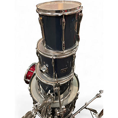 Used Pearl 4 Piece Export COBALT BLUE Drum Kit