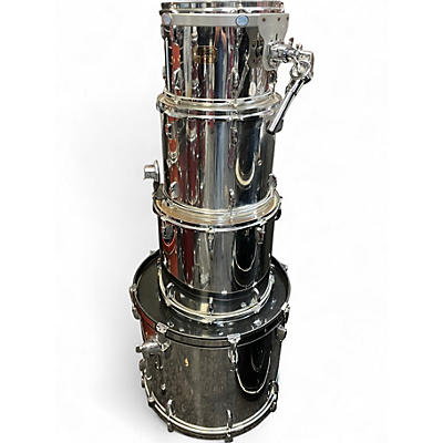 Used Pearl 4 Piece Export Chrome Drum Kit