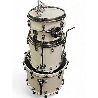 Used Pearl 4 Piece Export Chrome Silver Drum Kit