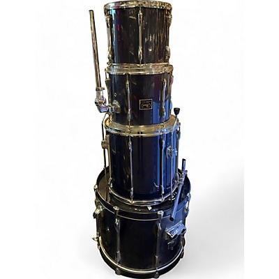 Used Pearl 4 Piece Export DARK BLUE Drum Kit