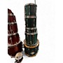Used Pearl 4 Piece Export Green Drum Kit Green